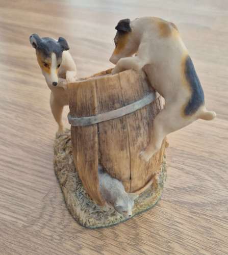 Vintage figurine dog aynsley - vintage,