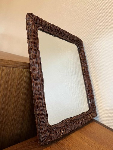 Vintage bamboo rattan wicker - bamboo,