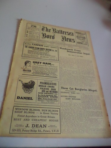 The battersea boro news - battersea, boro'
