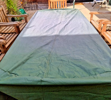Heavy duty Green Outdoor Table Cover For Round Table 220cm