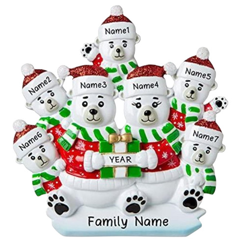 Polar bear family 7 - of,