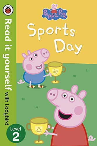 Peppa pig sports day - peppa, read