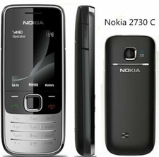 Pristine Condition  NOKIA 2730C UNLOCKED SILVER +12 MONTHS WARRANTY