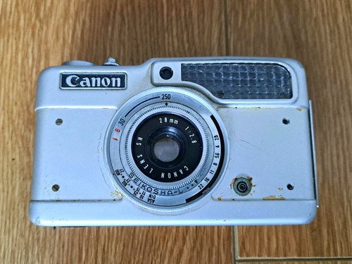 Canon demi half frame - frame, film
