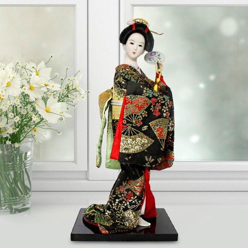 Japanese doll figurine resin - doll,