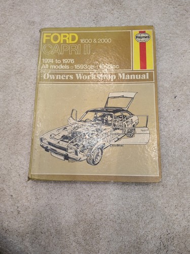 Haynes car repair manual ford - car,