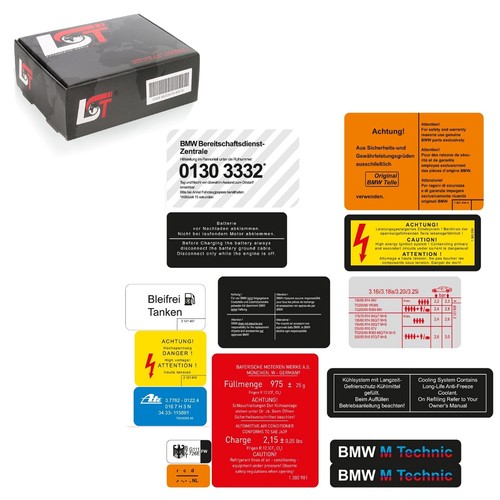 Lst warning sign sticker sheet - lst,
