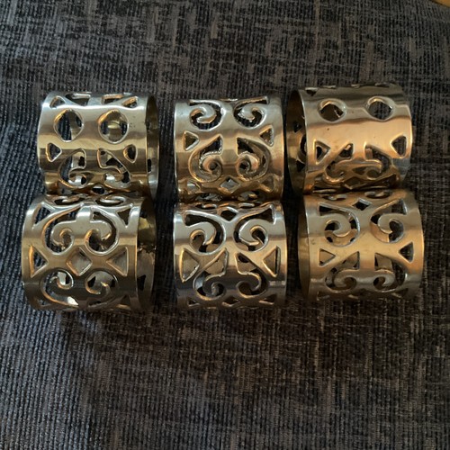 Set vintage gold coloured - 6,