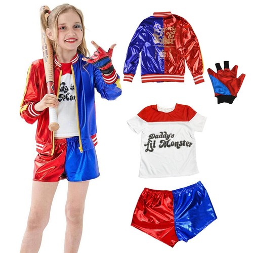 Kids harley quinn costume - kids,