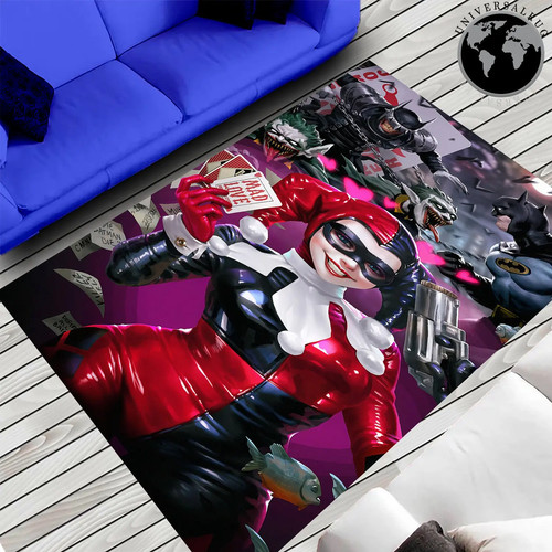 Harley quinn rug joker - harley,