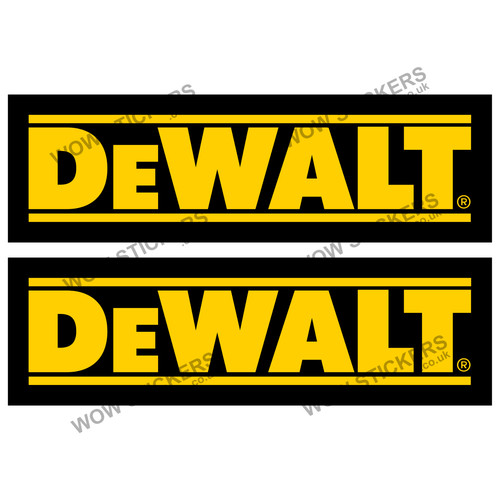 Dewalt sticker 210 65mm - 210, x