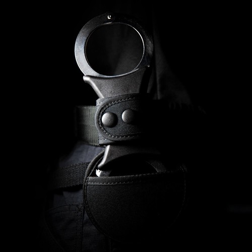 Blueline rigid handcuffs with - blueline,