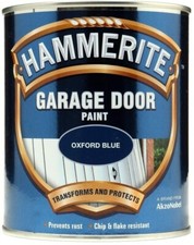 Hammerite - Garage Door Paint Prevents Rust GLOSS Finish 750ml - Oxford Blue