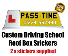 Driving instructor, learner