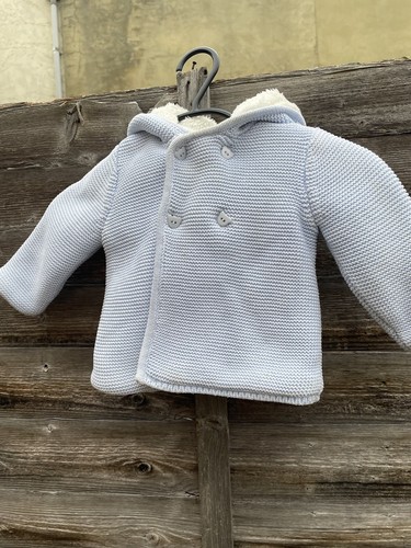 Baby knitted winter coat - knitted,