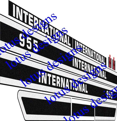 International 955 tractor - international,