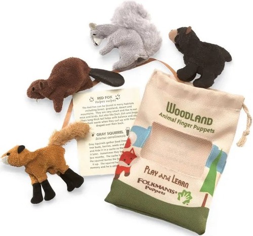 Finger puppet set folkmanis - puppet,
