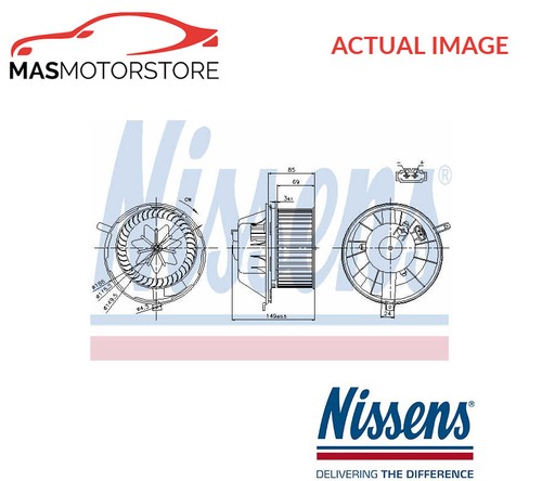 Interior blower fan motor lhd - interior,
