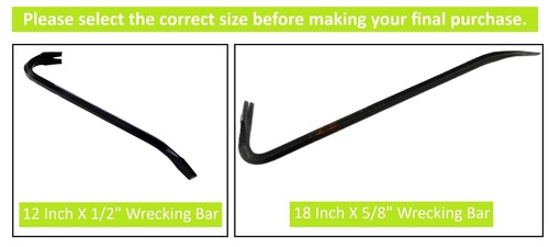 Wrecking crow bar steel - wrecking,
