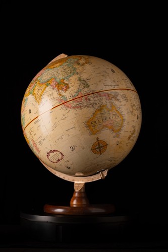 Vintage replogle globe - 9”,