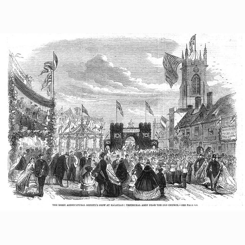 Halstead essex triumphal arch - halstead,