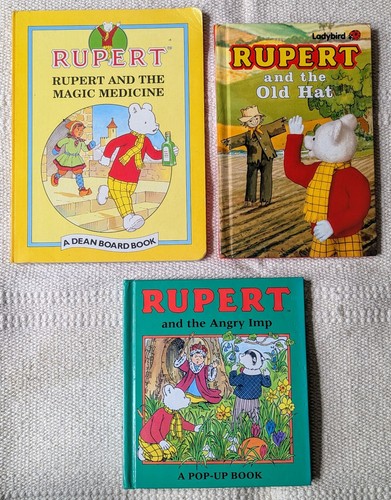 Rupert bear books magic - bear,