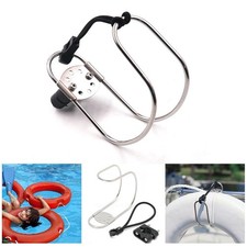 Stainless Steel Marine Boat Yachts Life Buoy Ring Bracket Holder with Mount