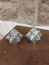 Vintage pair filigree - vintage, 3d