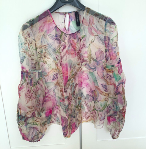 Marc cain sheer floral - cain, chiffon