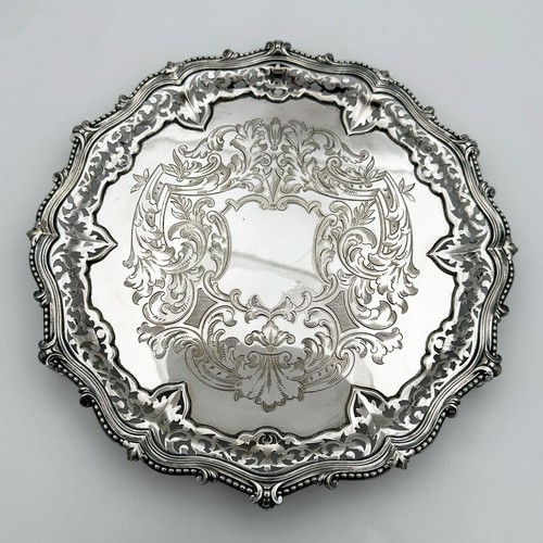 Victorian salver waiter - victorian,