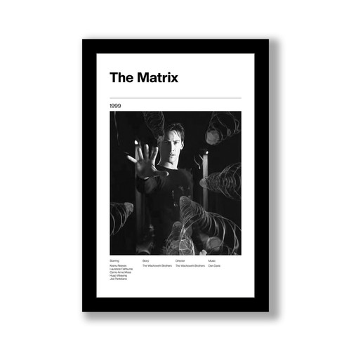 The matrix retro 11x17 - the,