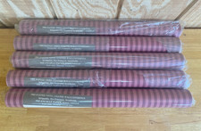 5 Rolls Vtg Vinyl Floral