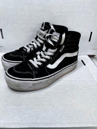 Vans sk8 black white - black, &