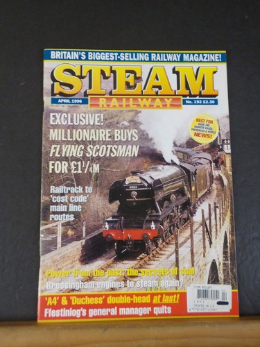Steam railway 192 1996 - railway, april