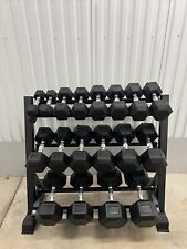 2.5-25kg Hex Dumbbell Set With