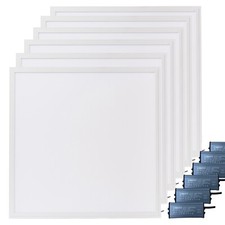 10X LED PANEL LIGHT 600X600 MM
