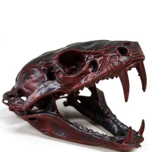 1pc cobra skull statue - 1pc,