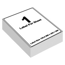 Pack of 100 Labels - 1 Label