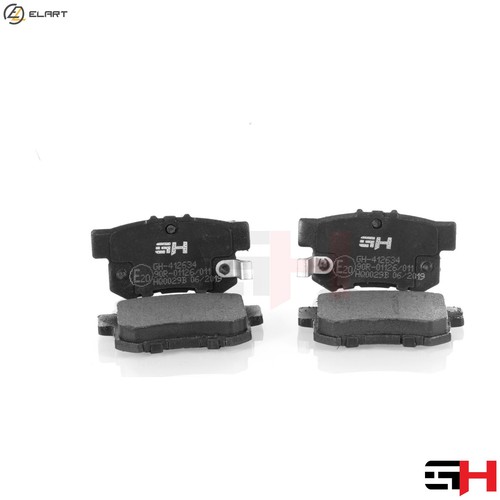 Brake pad set disc - brake,