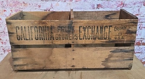 Vintage wooden crate - vintage,