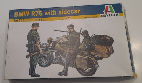 Italeri motorcycle bmw r75 - motorcycle,
