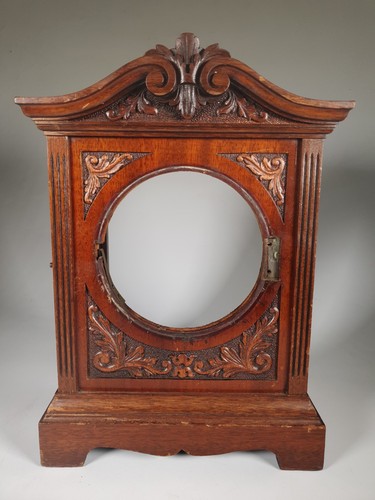 Antique german carved oak - german,