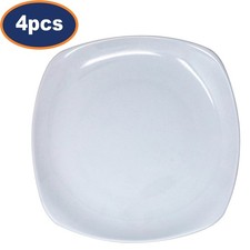 Square plate 5cm ceramic - square,
