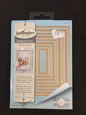 Hemstitch Rectangles nesting Venise Lane Spellbinders Designer Series metal dies