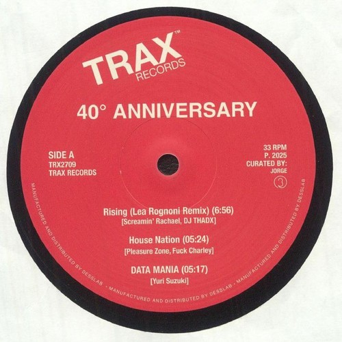 Trax records the 40th - the,