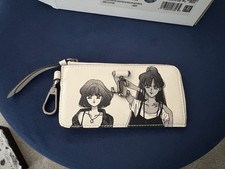 Genuine JIMMY CHOO × Sailor Moon Card Holder Case Setsuna & Hotaru Black White