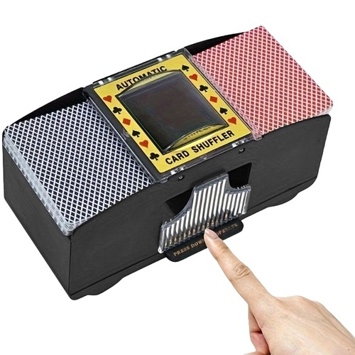 Deck automatic card shuffler - deck,
