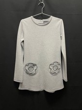 MARY QUANT Floral Pocket Gray