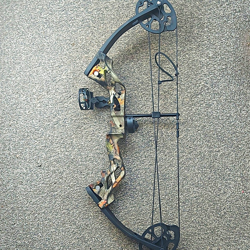 Topoint camo compound bow