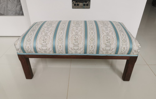 Long rectangle footstool sky - rectangle,